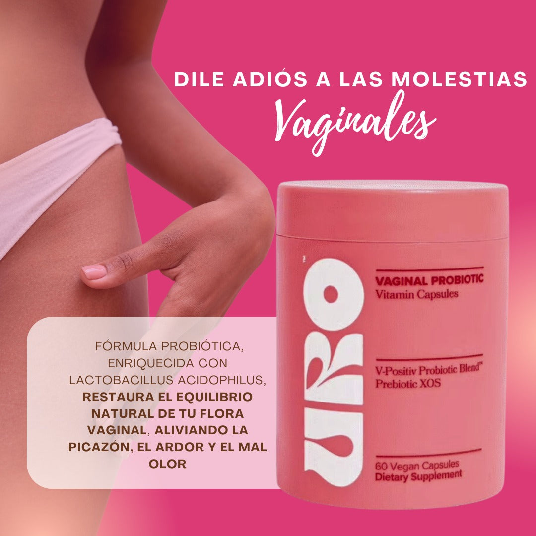 Bienestar Íntimo Natural: URO Probiótico Vaginal para Mujeres que Buscan Comodidad y Confianza